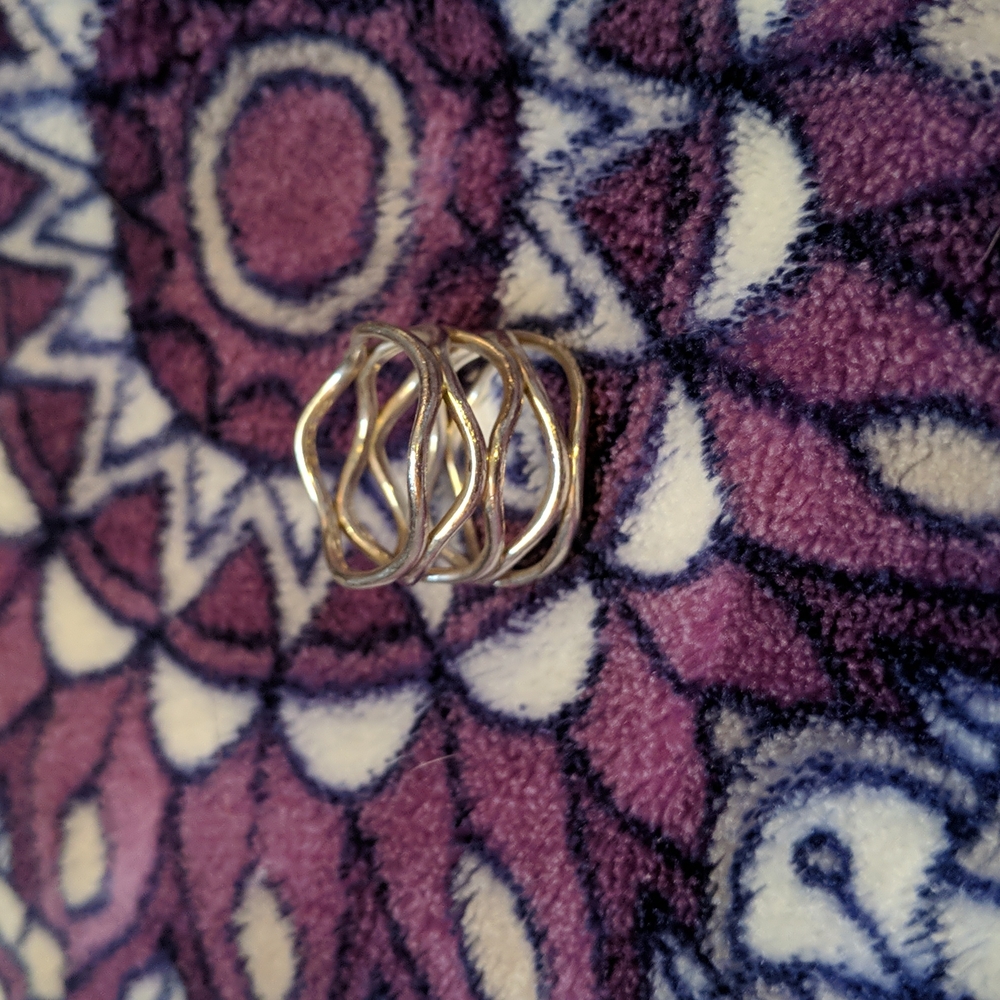 Sterling silver Zina ring